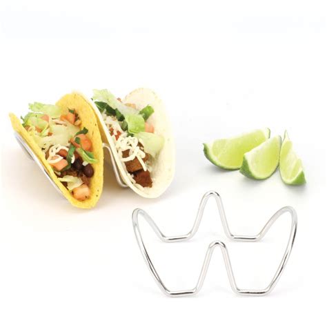 2LB Depot Taco Holder, Taco Stand, Taco Rack, Premium 18/8 Stainless ...