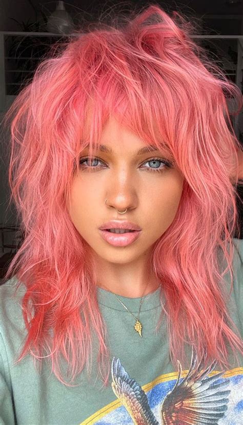 34 Pink Hair Colours That Gives Playful Vibe : Bubblegum & Cinnamon ...