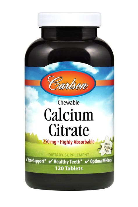 Chewable Calcium Citrate