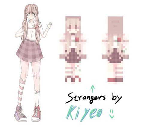 week 1 of me drawing minecraft skins as anime characters :> : r/Minecraft