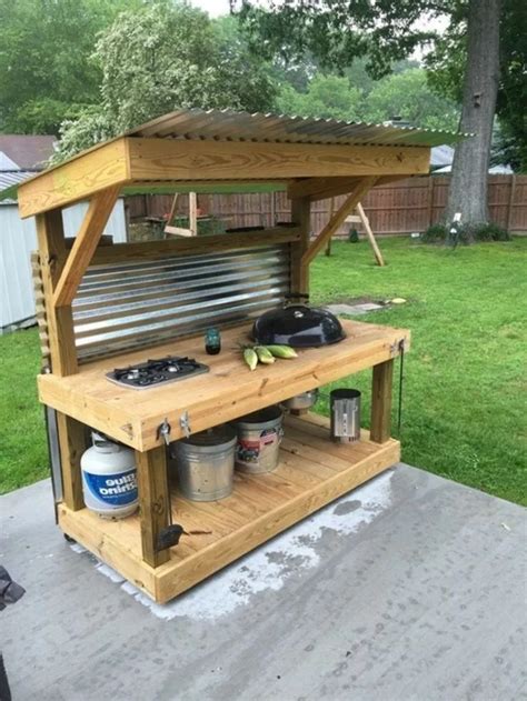 Diy Outdoor Grill Station / Willard Grill Island - Jealousy inducing ...