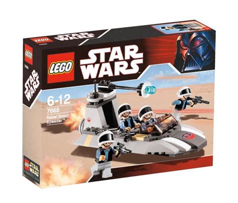 Star Wars Expanded Universe Rebel Scout Speeder Set LEGO 7668 - Walmart.com - Walmart.com