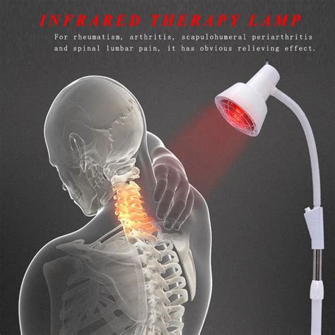 Infrared Heat Therapy Lamp With Flexible Arms for Muscle Pain and Cold Relief, Light Therapy-in ...
