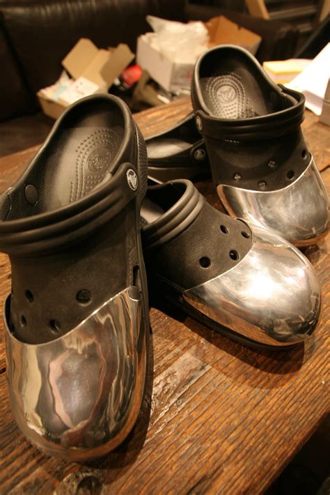 Safety toe crocs | tetsu hirayama | Flickr