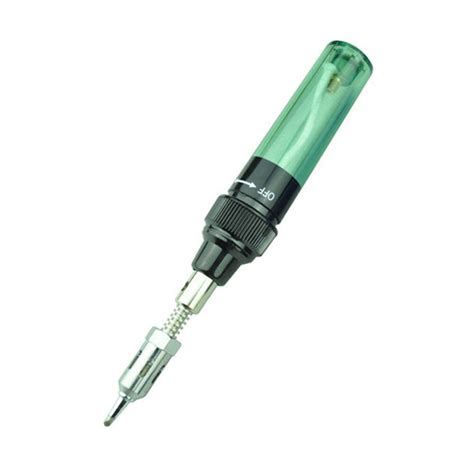 Cordless Pen Shape Butane Gas Soldering Iron Solder Iron Tool With 4 Free Tips For Welding ...