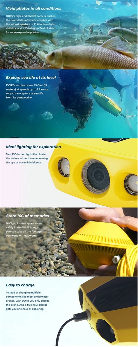 CHASING DORY Underwater Drone by Chasing Underwater Drones ...