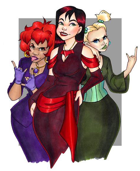 Scooby Doo- The Hex Girls by RavenScarlett on DeviantArt