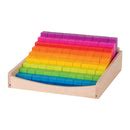 GOKI Rainbow Maths Blocks - Wooden World