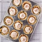 Mini French Silk Pies - Amanda's Cookin' - Christmas