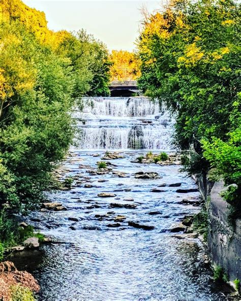 Glen Falls at Glen Park in Williamsville, New York | Glen park, Glens falls, Park