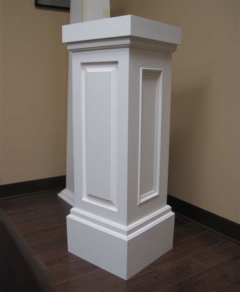 PVC Craftsman / Shaker Panel Column Wrap Craftsman Columns, Exterior ...