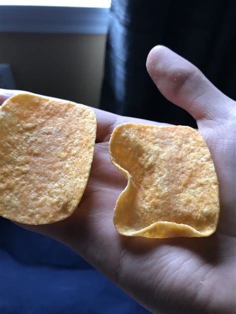 Deformed chip : r/pics