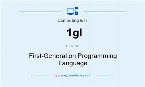 1GL First-Generation Programming Language, 45% OFF