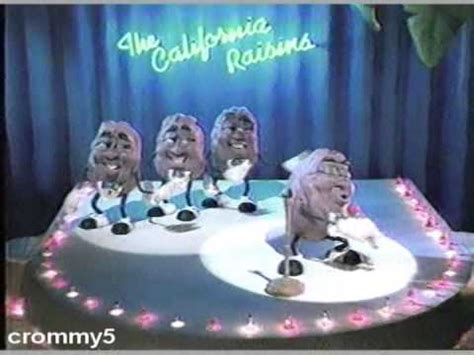 1980's Classic California Raisins Commercial - YouTube