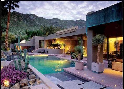 Arizona Backyard Pool Landscaping Ideas : Pool Backyard Swimming Beach ...