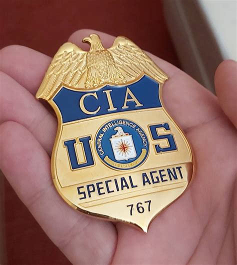 CIA Badge Federal Badge for Badge Collectors Only CIA - Etsy