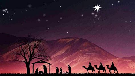 Christian Christmas Widescreen Desktop Wallpaper