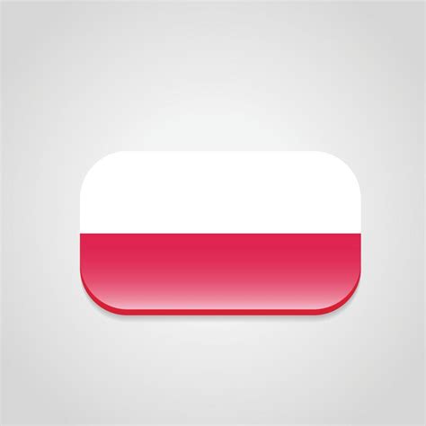 Poland Flag Design Vector 13047278 Vector Art at Vecteezy