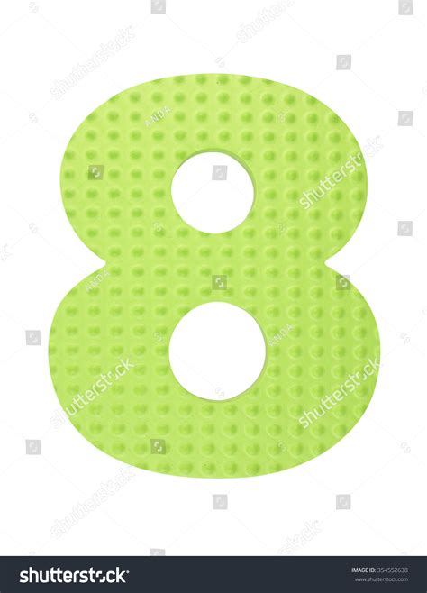 Number Learning Blocks Isolated White Background 스톡 사진 354552638 ...