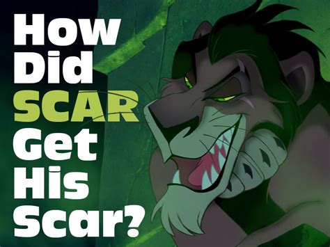 How Did Scar Get His Scar in The Lion King? Scar's Backstory Revealed ...