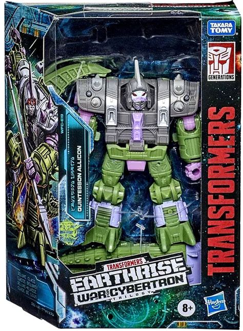 Transformers Generations War for Cybertron Earthrise Quintesson Alicon Deluxe Action Figure ...