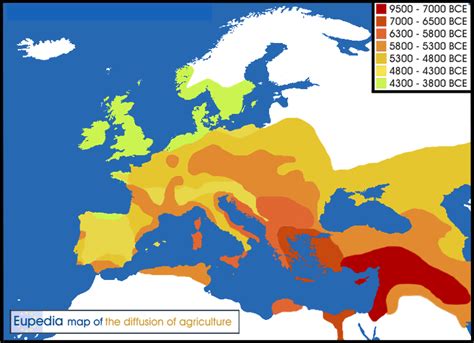 Maps of Neolithic, Bronze Age & Iron Age migrations in Europe and the Near East - Eupedia