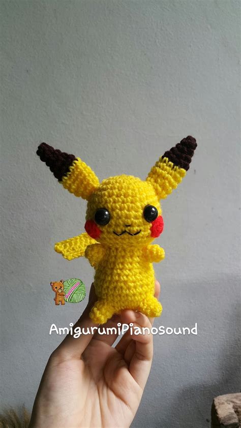 Amigurumipianosound Crochet Blog: Free Pikachu Crochet Tutorial and ...