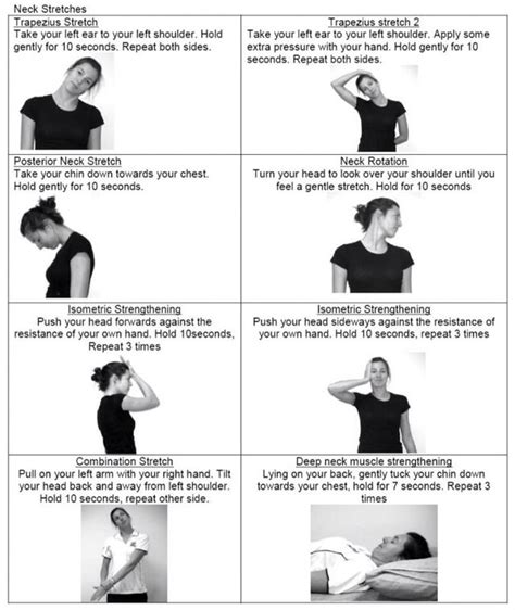 Neck Pain Relief Excercise | Neck exercises, Neck and shoulder exercises, Neck pain exercises