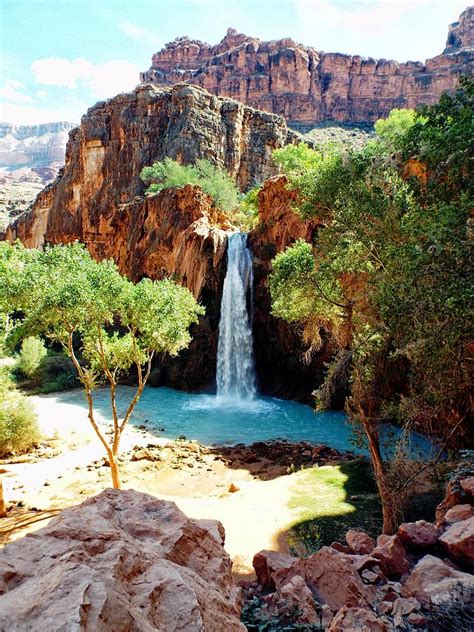 Havasu Falls - Havasupai Indian Reservation Photograph by Joseph Hendrix - Pixels