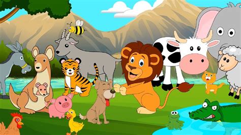 Animal Songs For Kids : Animal Sounds Songs Collection for Children - YouTube : Kitty cow ― rick ...