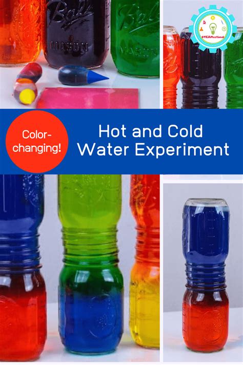 Amazing Hot and Cold Water Density Experiment | Density experiment ...