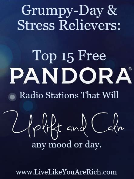 Top 15 Pandora Stations That Will Uplift and Calm Any Mood or Day