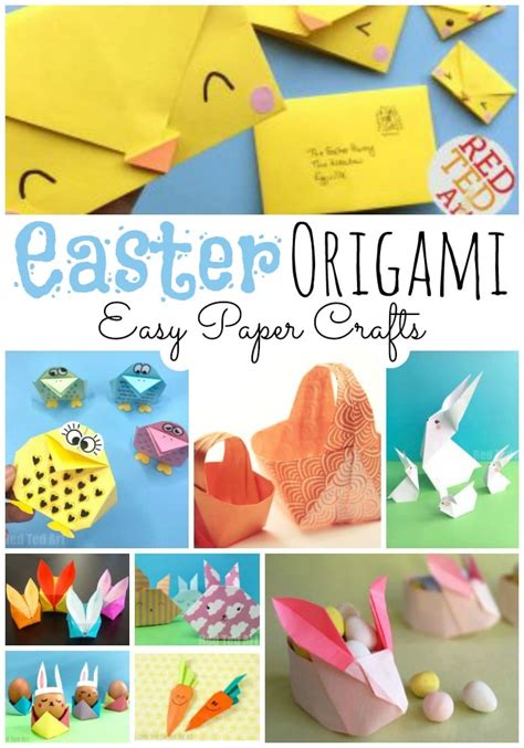 Easy Easter Origami for Kids - Red Ted Art - Kids Crafts