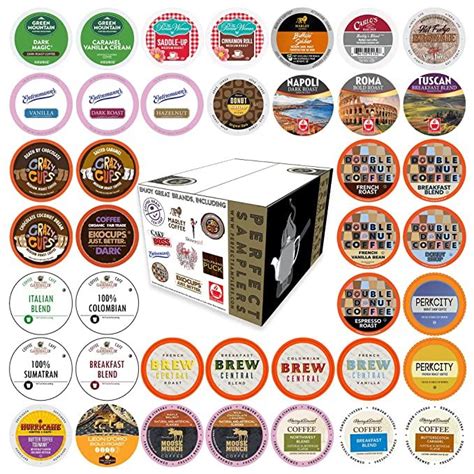 Coffee Pods Variety Pack Sampler, Coffee Lovers Single-Serve Coffee ...