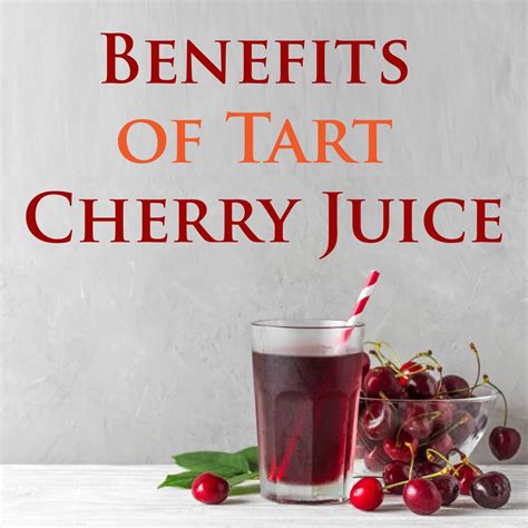 Benefits of Tart Cherry Juice - Uses and Side Effects