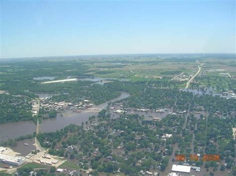 Aerial Photos Of Waverly, Iowa Flood