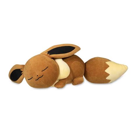 Sleeping Eevee Poké Plush - 22 In. | Pokémon Center Official Site