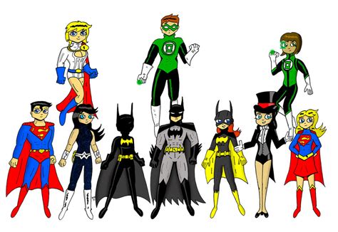 Favourite Dc Superheroes by JohnnyFive81 on DeviantArt