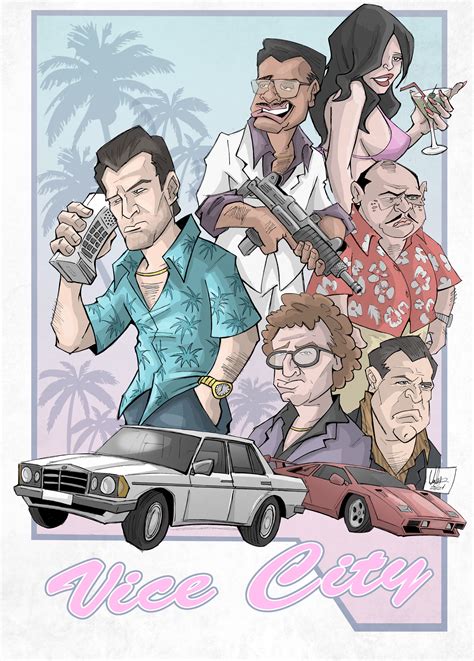 Gta Vice City Poster, Grand Theft Auto Vice City Stories Poster Hd Png ...