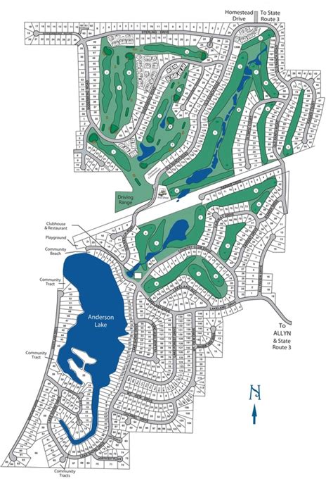 LakeLand Village Site Map - LakeLand Village