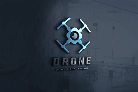 Drone Logo (673411) | Logos | Design Bundles