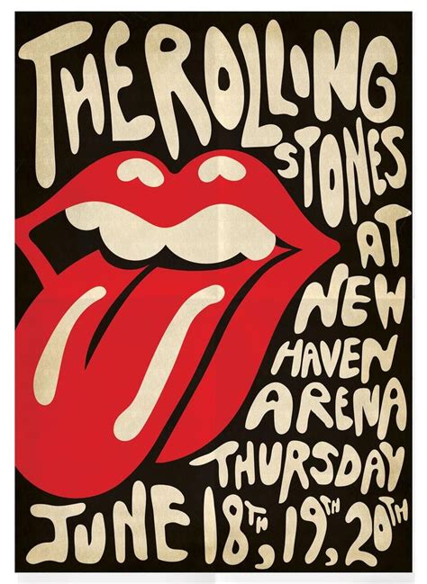 Rolling Stones Gig Flyer Digital Printable Art - Etsy | Rolling stones poster, Digital art ...