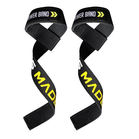 Weight Lifting Straps heavy deadlifts Sillicone Lifting Straps Wraps Fitness Wrist Support ...