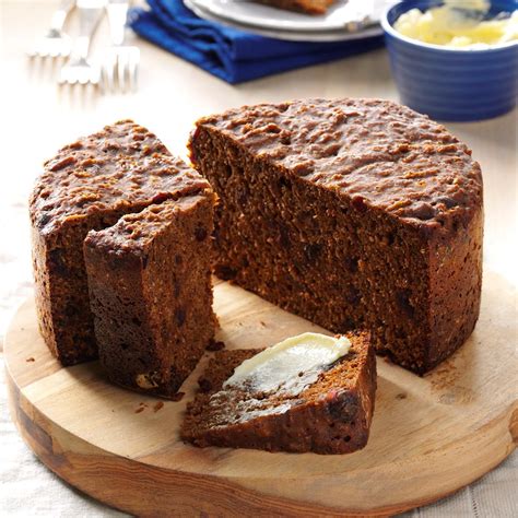 Gooey Old-Fashioned Steamed Molasses Bread Recipe | Taste of Home