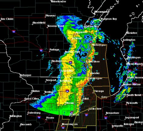 Interactive Hail Maps - Hail Map for South Milwaukee, WI