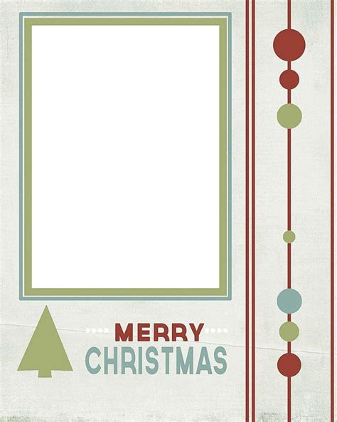 10 Templates for Creating Your Own Christmas Cards