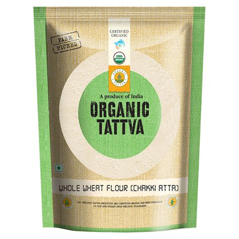 Organic Tatva Whole Wheat Flour Organic - Organic Tattva.- Buy Indian Grocery & more @ Godrej ...