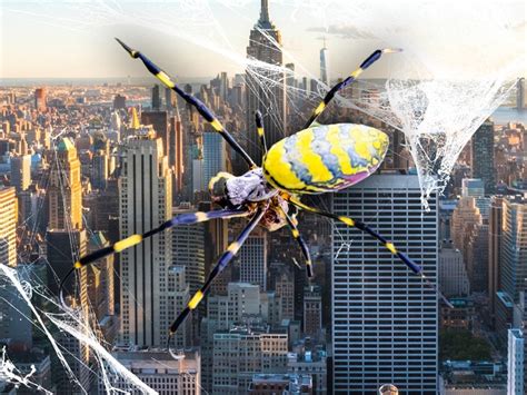 Giant Venomous Flying Spiders Invading New York, Spreading Up East Coast