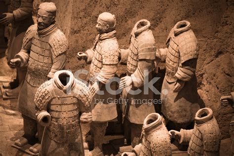 Terracotta Army In Qin Shi Huang's Tomb Stock Photo | Royalty-Free | FreeImages