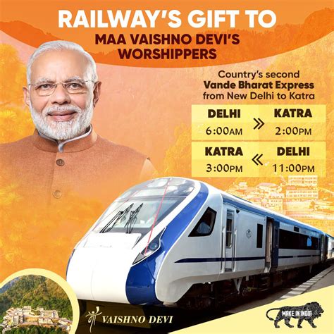 Delhi to Katra train ticket booking: Delhi to Katra Vande Bharat train flagged off: Check ticket ...